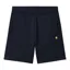 Carhartt WIP Chase Sweat Short - Dark Navy/Gold