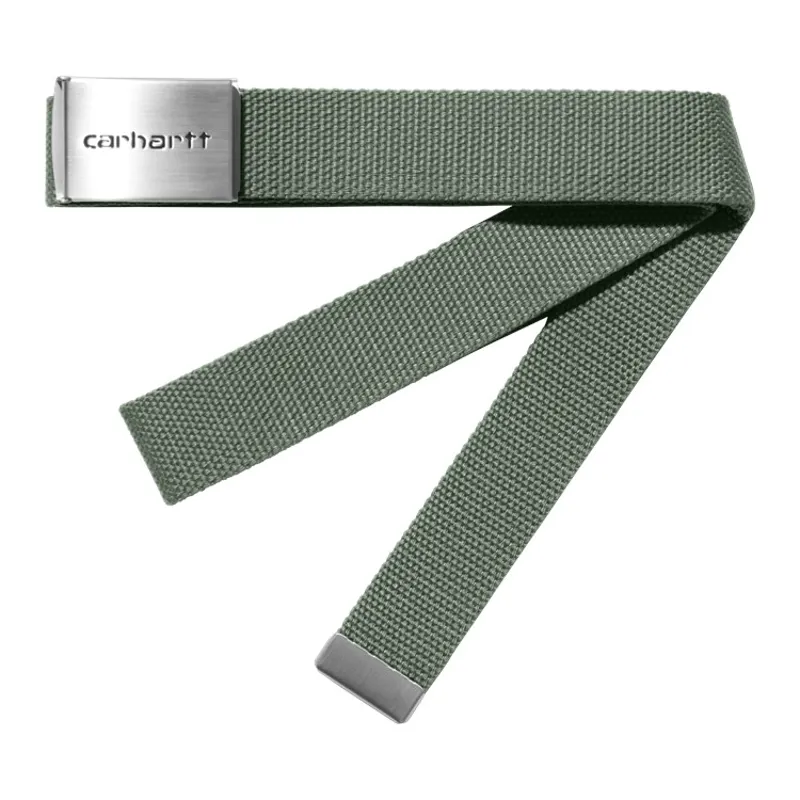 Carhartt WIP Clip Belt Chrome - Park