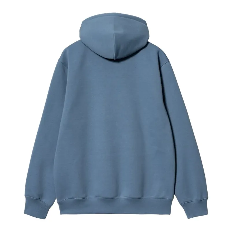 Carhartt WIP Hooded Carhartt Sweat - Sorrent/White-1