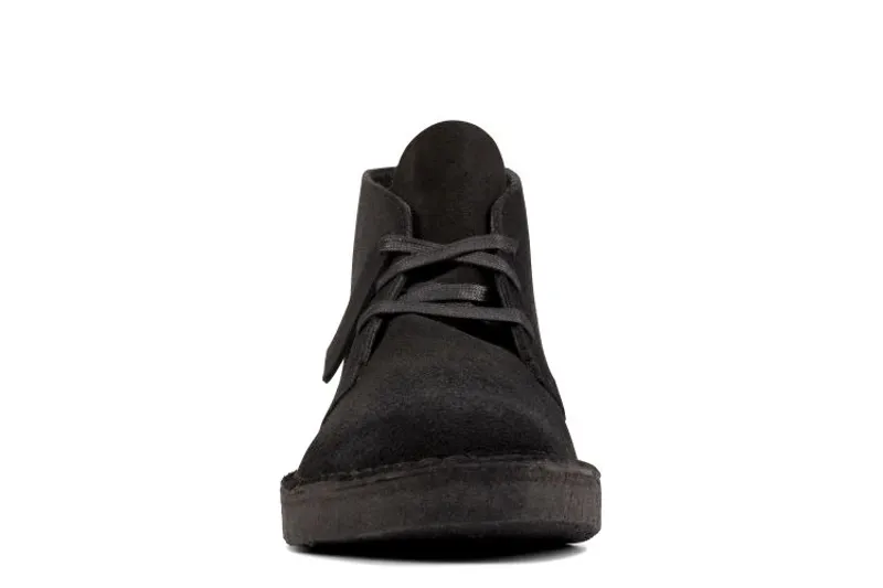 Clarks Originals Desert Coal - Black Suede-2