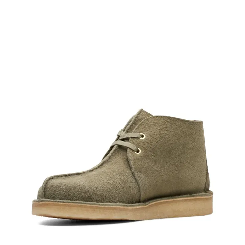 Clarks Originals Desert Trek Hi - Forest Green-3