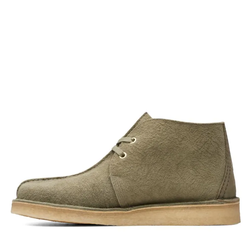 Clarks Originals Desert Trek Hi - Forest Green-4