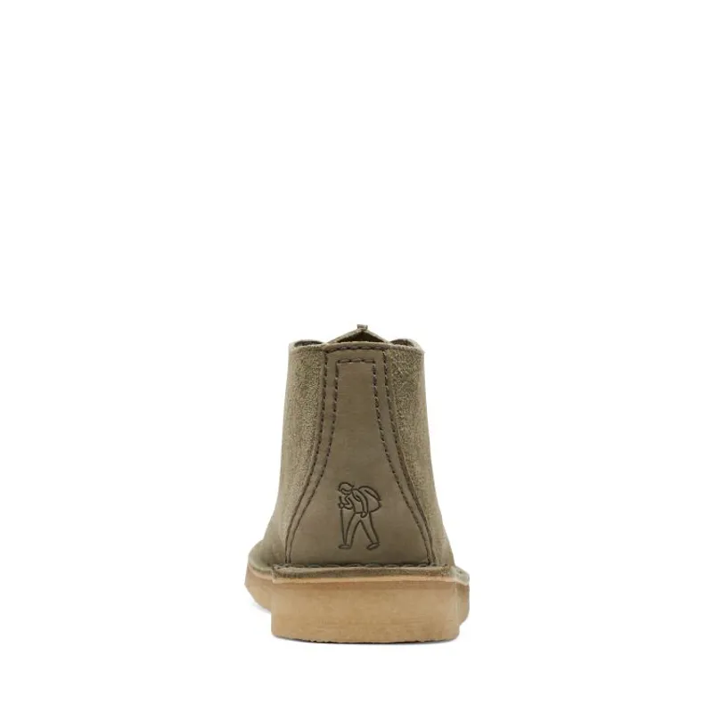 Clarks Originals Desert Trek Hi - Forest Green-5