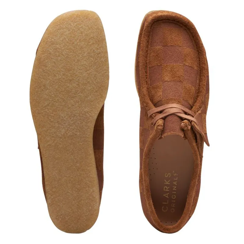 Clarks Originals Wallabee Cola Check