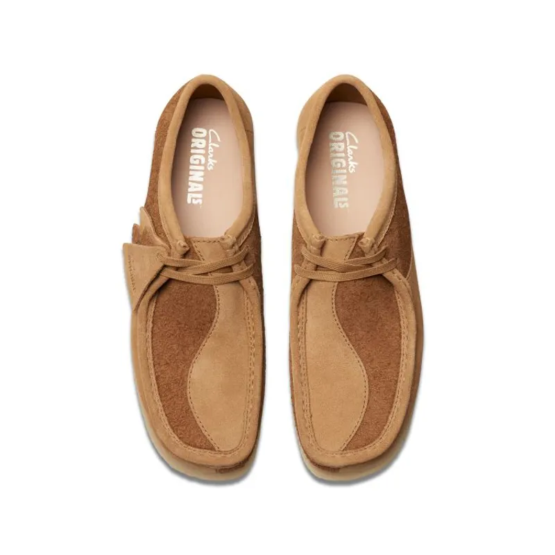 Clarks Originals Wallabee - Tan Combination-5
