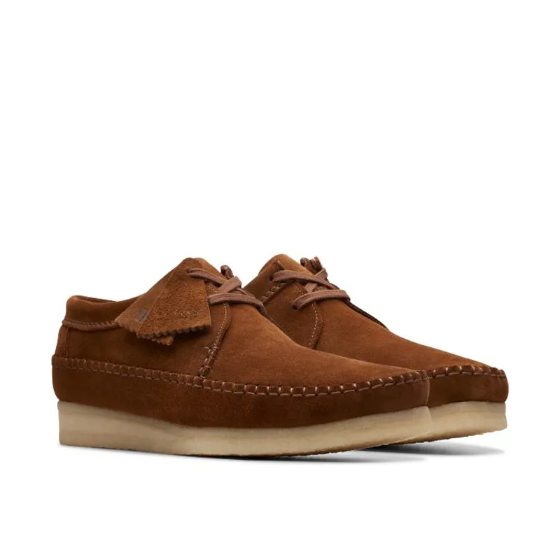 Clarks Originals Weaver - Cola Suede-3