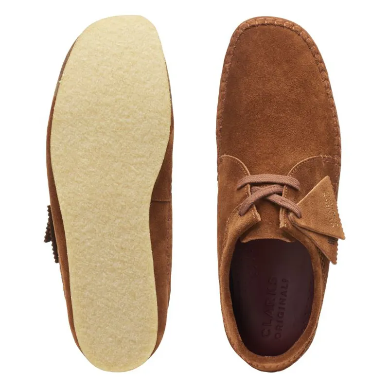 Clarks Originals Weaver - Cola Suede-6