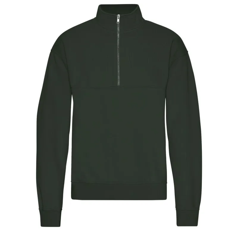 Colorful Standard Organic Quarter Zip - Hunter Green