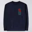 Edwin Garden Society Sweat - Maritime Blue