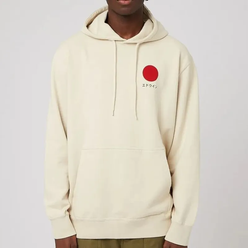Edwin Japanese Sun Hoodie Sweat - Pelican 