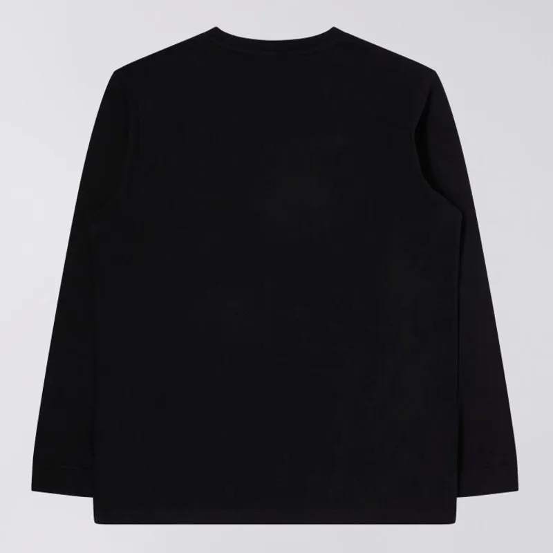 Edwin Japanese Sun LS T-Shirt - Black -1