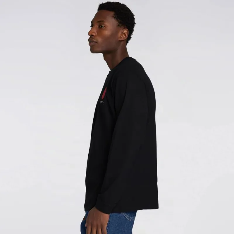 Edwin Japanese Sun LS T-Shirt - Black -2