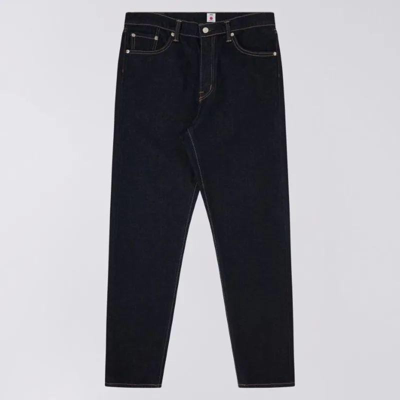Edwin Loose Tapered Kaihara Stretch - Blue Rinsed-1