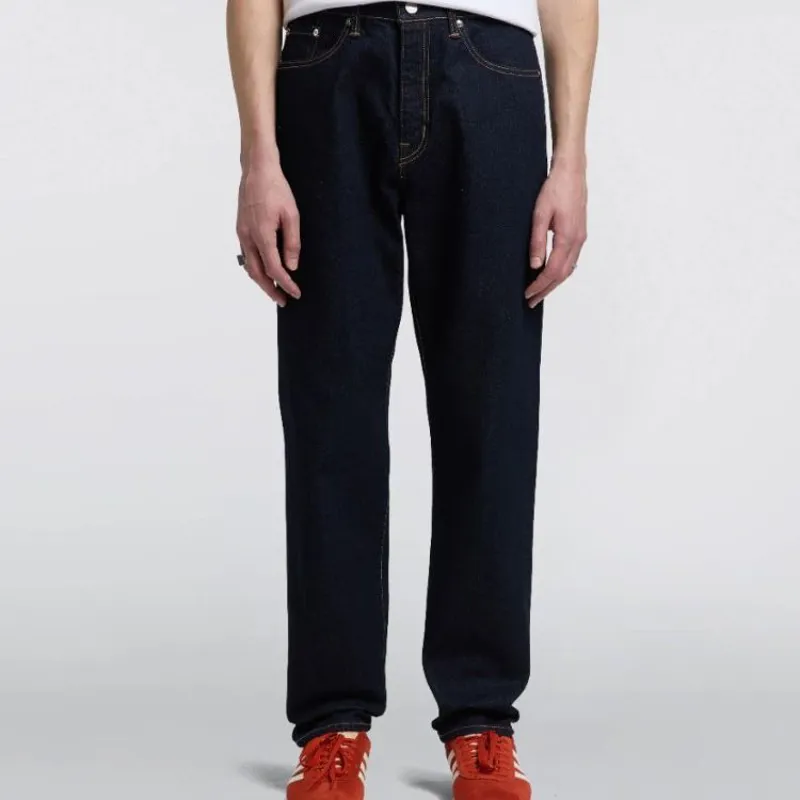 Edwin Loose Tapered Kaihara Stretch - Blue Rinsed-4