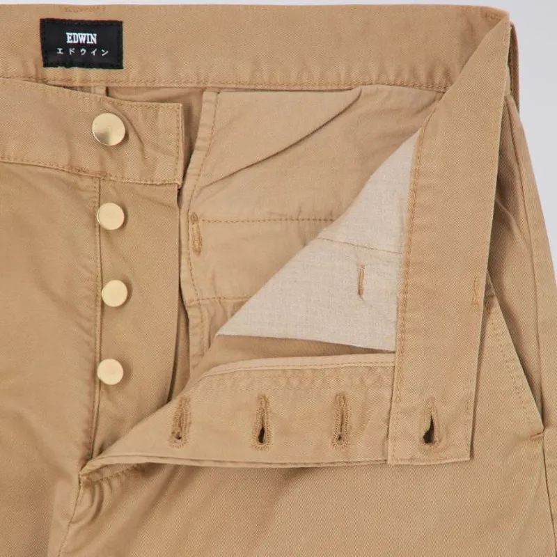Edwin Regular Chino - Sand -2