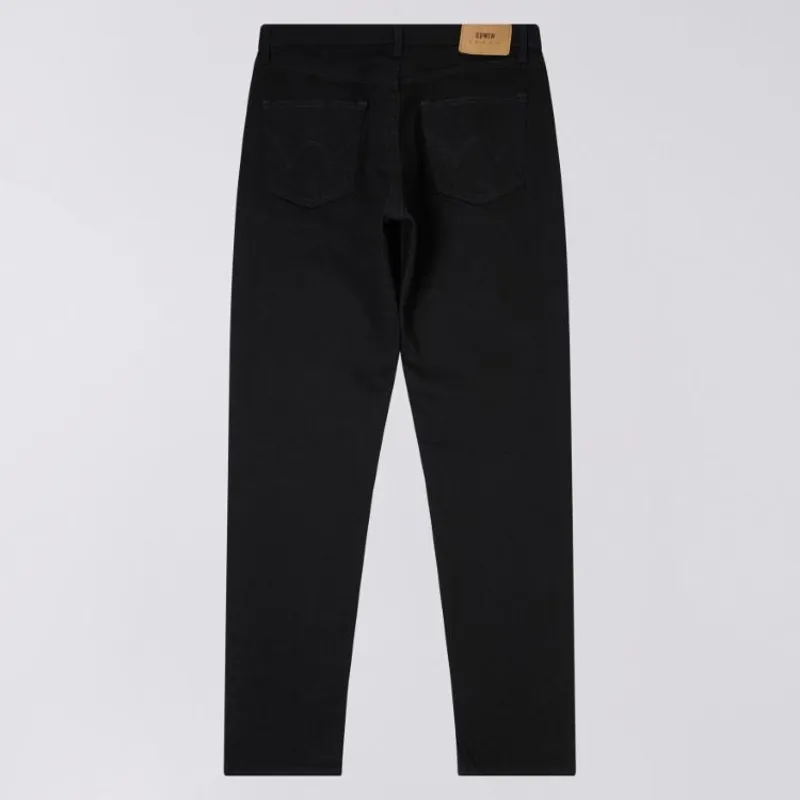 Edwin Regular Tapered Kaihara Stretch - Black Rinsed