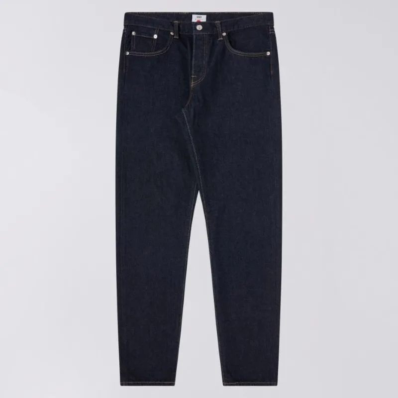 Edwin Regular Tapered Kaihara Yoshiko Left Hand Denim - Blue Rinsed-1
