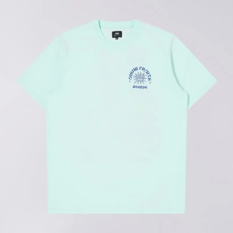 Edwin Ringo Oishii T-Shirt - Bleached Aqua
