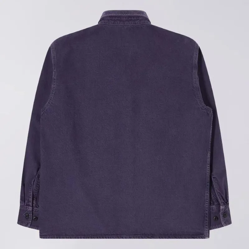 Edwin Sebastian Shirt - Purple Plumeria-1