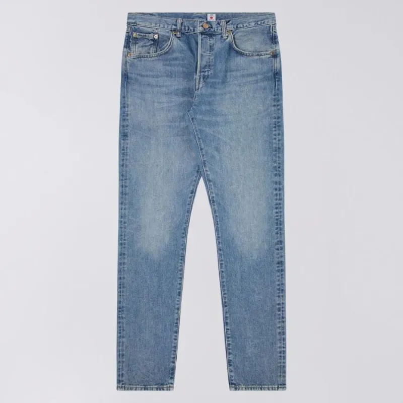 Edwin Slim Tapered Kaihara Yoshiko Left Hand Denim - Blue Light Used-1