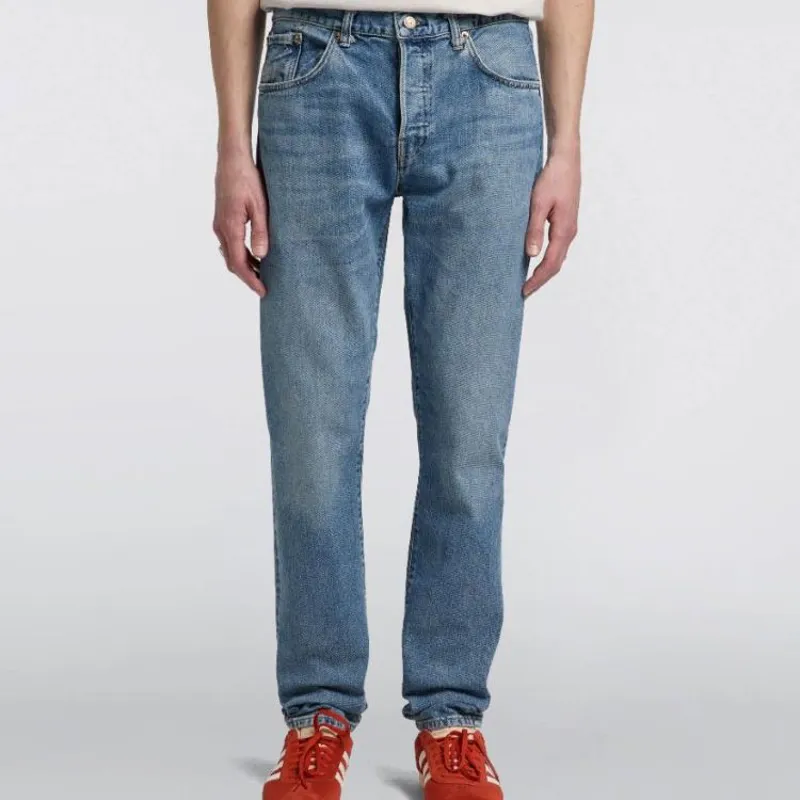 Edwin Slim Tapered Kaihara Yoshiko Left Hand Denim - Blue Light Used-4