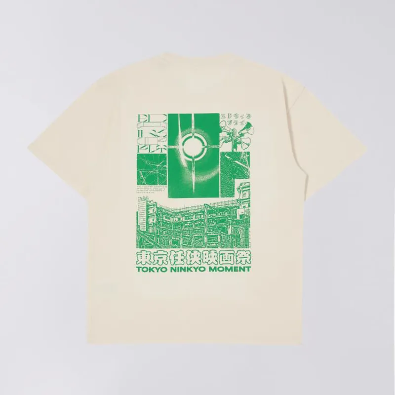 Edwin Tokyo Ninkyo Moment T-Shirt - Whisper White -1