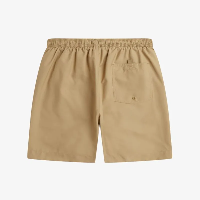Fred Perry Classic Swimshort - Warm Stone-1