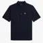 Fred Perry SS Oxford Shirt - Navy