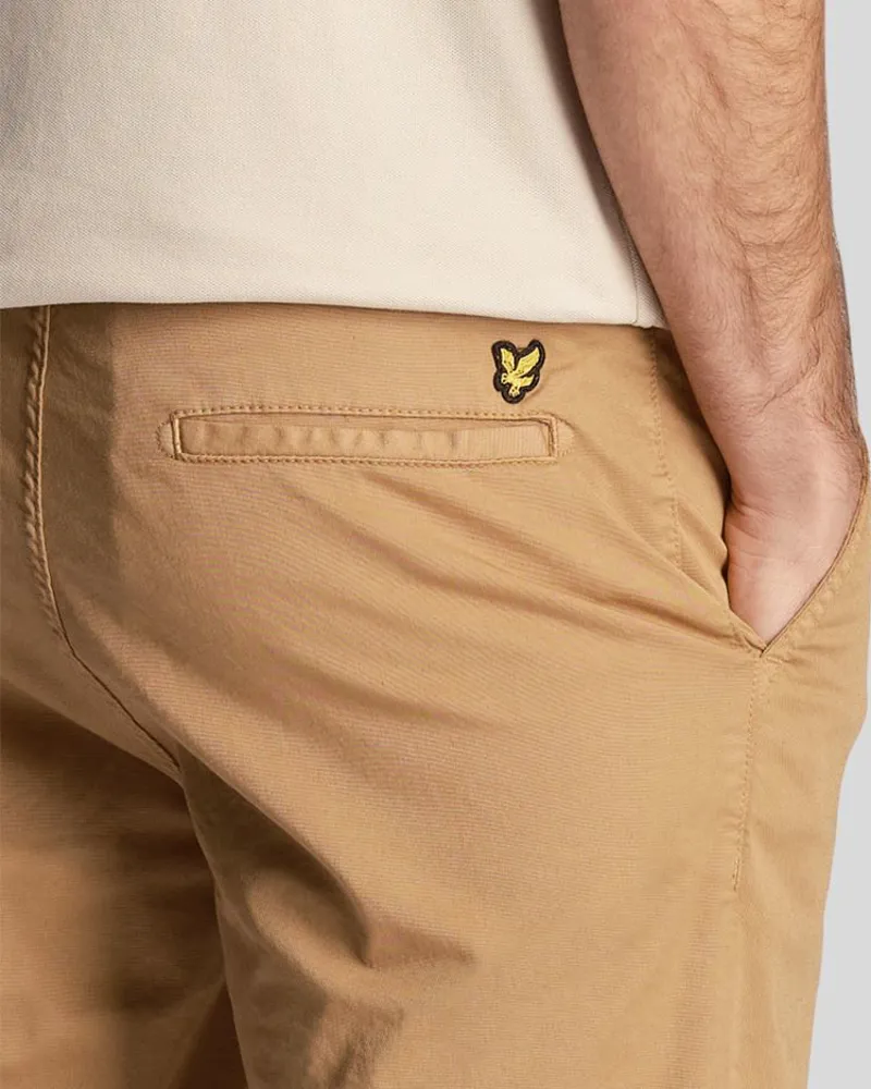 Lyle and Scott Anfield Chino Short - Beige-3