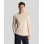 Lyle and Scott Tonal Eagle Crew Neck Jumper - Cove
