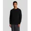 Lyle and Scott Tonal Eagle Crew Neck Jumper - Jet Black