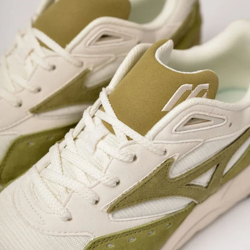 Mizuno Contender S Cedar Olive Drab Snow White