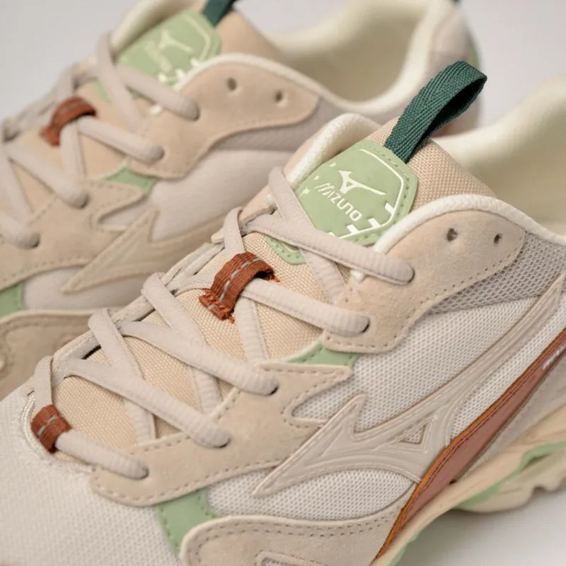 Mizuno Wave Rider 10 Premium - Silver Cloud/White Sand/White Sand-4