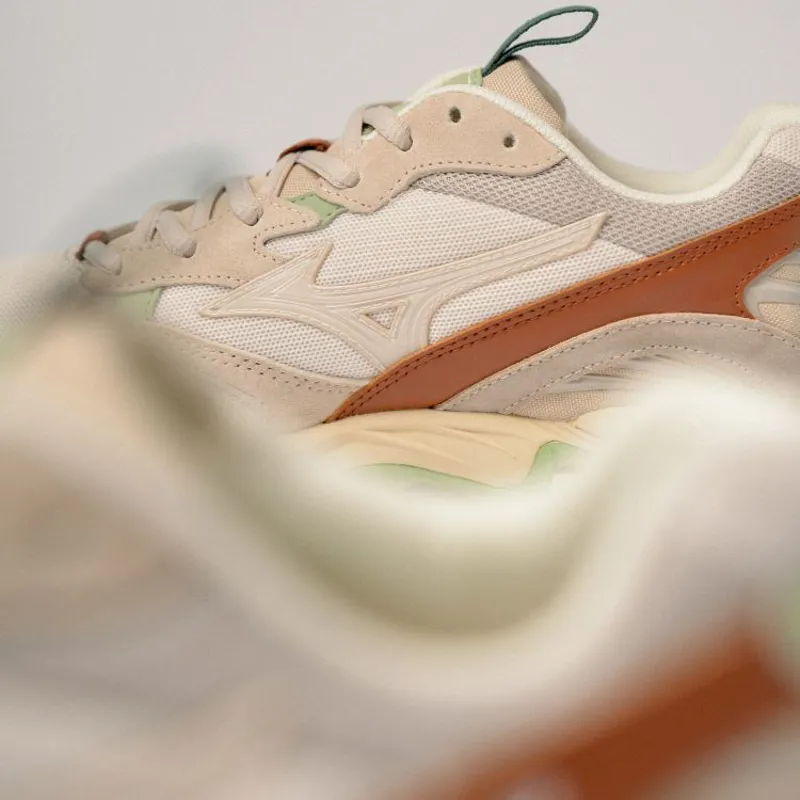 Mizuno Wave Rider 10 Premium - Silver Cloud/White Sand/White Sand-5