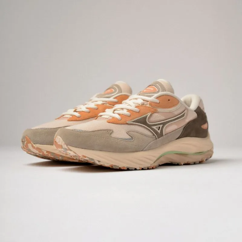 Mizuno Wave Rider Beta  - Vintage Khaki/Major Brown/Mother of Pearl-1