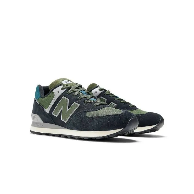 New Balance U574KBG - Black/Grey-1