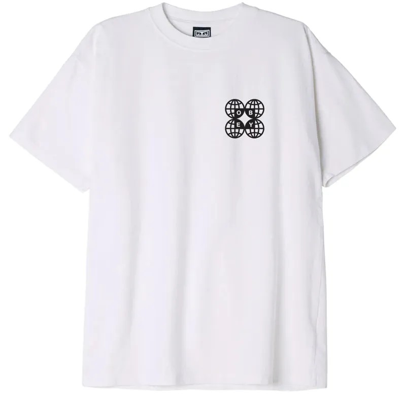 OBEY Around The World T-Shirt - White