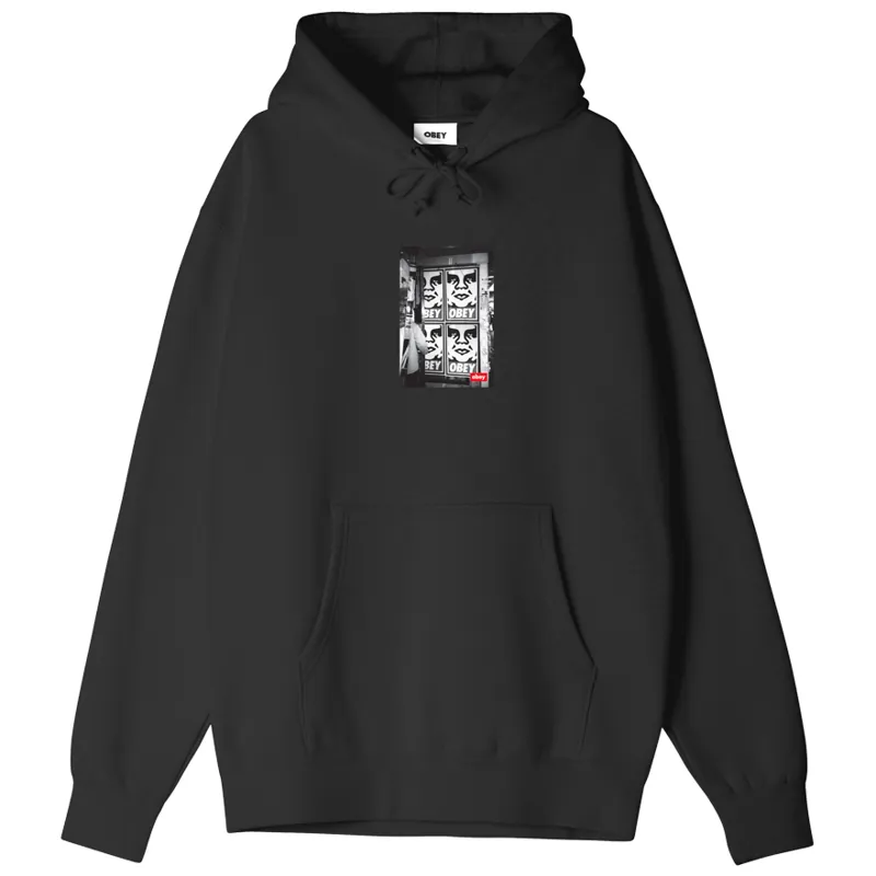 OBEY Icon Photo Hoodie - Black