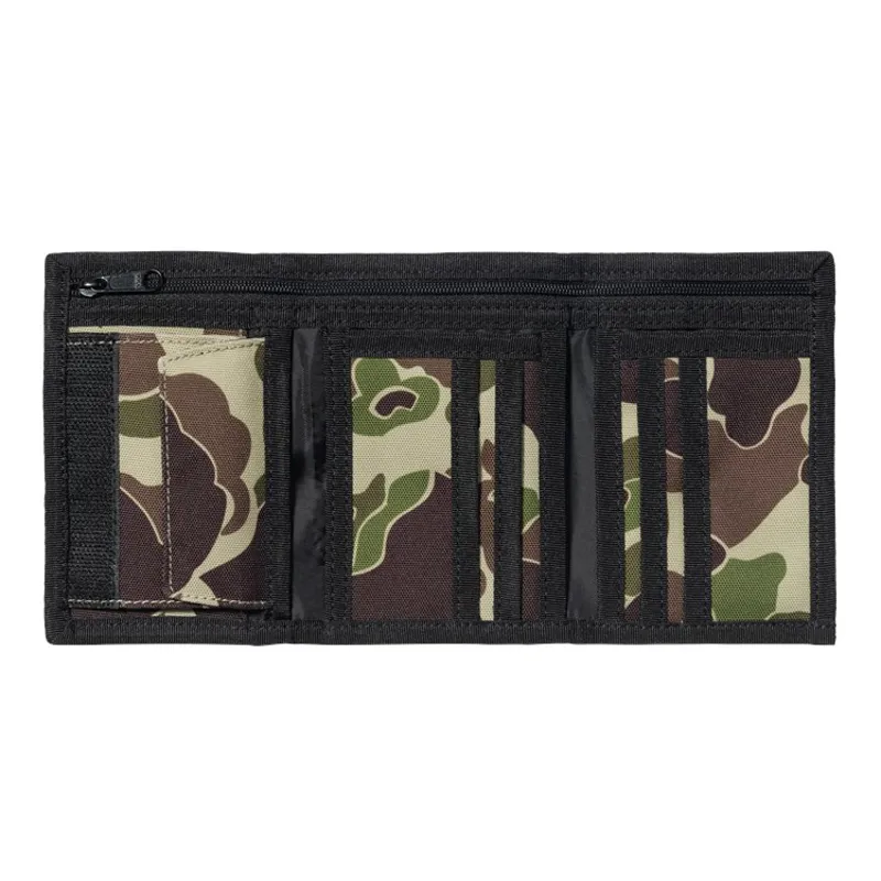 Carhartt WIP Alec Wallet - Camo Duck Green-2