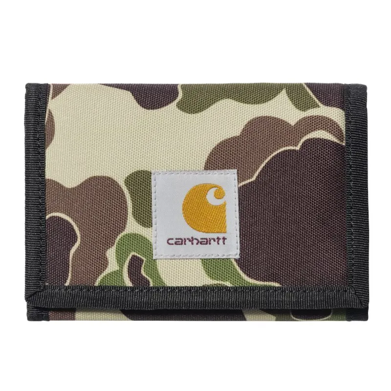 Carhartt WIP Alec Wallet - Camo Duck Green