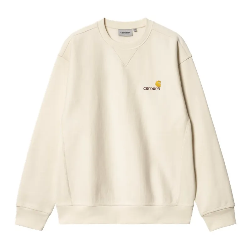 Carhartt WIP American Script Sweat - Natural