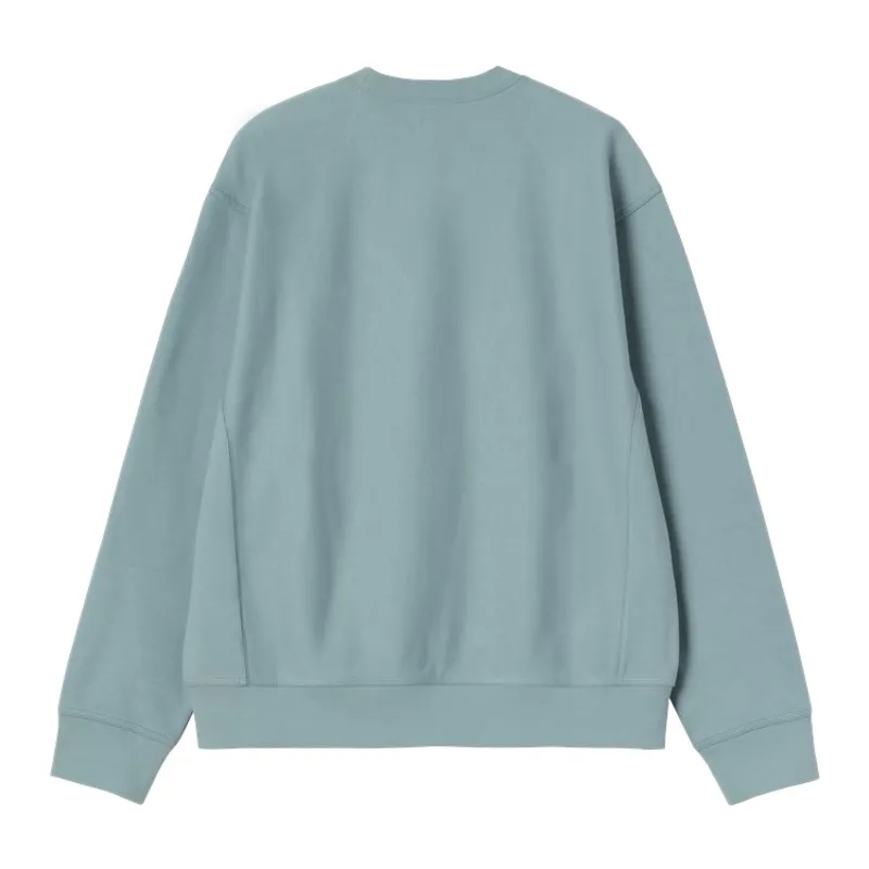 Carhartt WIP American Script Sweat - Citadel-1