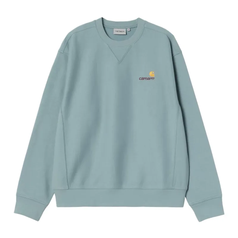 Carhartt WIP American Script Sweat - Citadel
