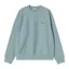 Carhartt WIP American Script Sweat - Citadel