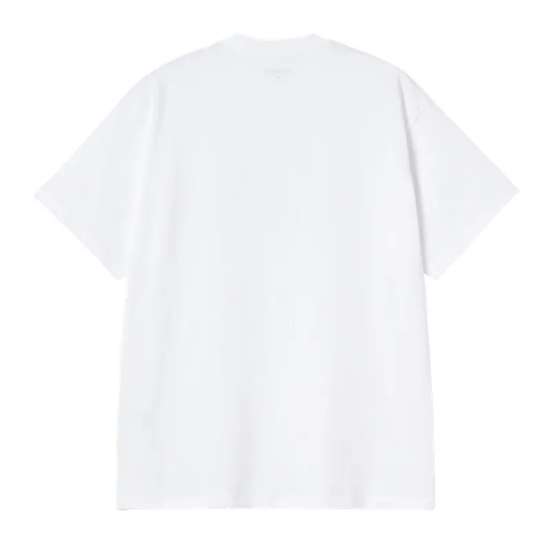 Carhartt WIP Barbwire C T-Shirt - White-1