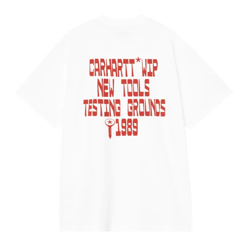 Carhartt WIP Blocks T-Shirt - White-1