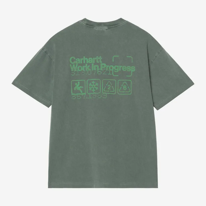 Carhartt WIP Boxed T-Shirt - Dark Scarab Garment Dyed-1