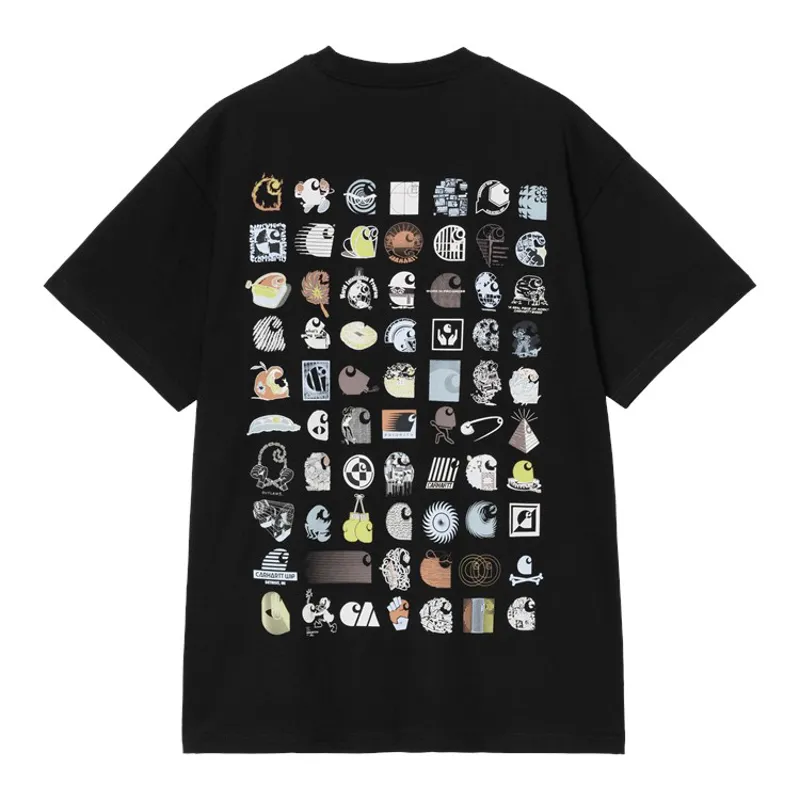 Carhartt WIP C Logo Archive T-Shirt - Black-1