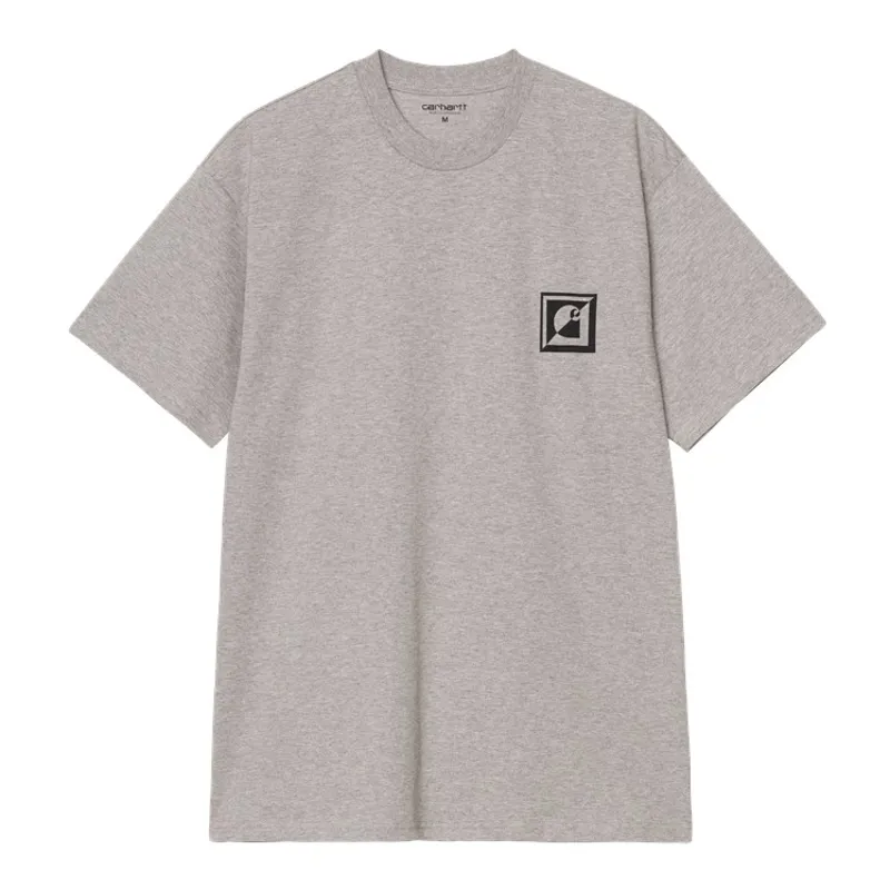 Carhartt WIP C Logo Archive T-Shirt - Grey Heather