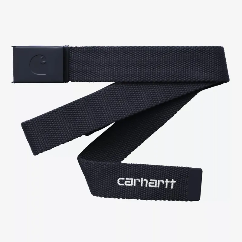 Carhartt WIP C-Logo Tonal Belt - Dark Navy/White